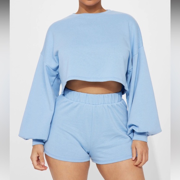 Stay Home Shorts Set - Picture 2 of 4